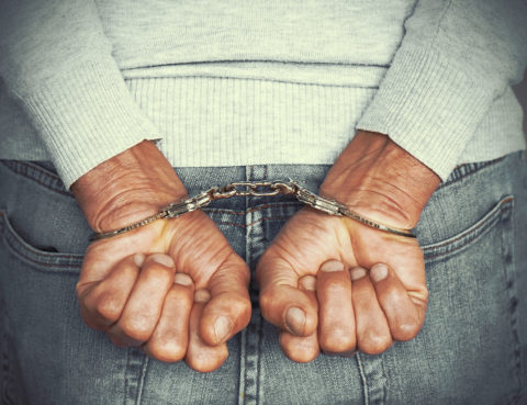 Man in Handcuffs