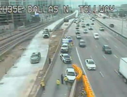 Multi-Car Accident on North Dallas Tollway in Dallas