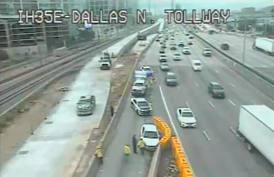 Multi-Car Accident on North Dallas Tollway in Dallas